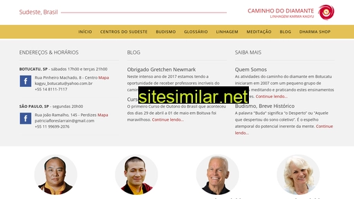 caminhododiamante.com.br alternative sites