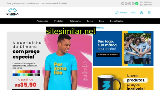 camisadimona.com.br alternative sites