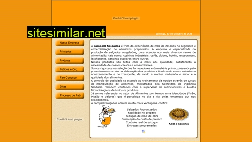 campellisalgados.com.br alternative sites