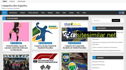 campeoesdosesportes.com.br alternative sites