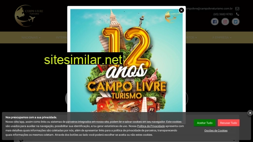 campolivreturismo.com.br alternative sites