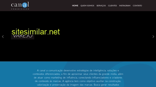 canalacomunicacao.com.br alternative sites