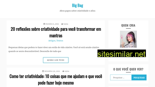 canalbigbag.com.br alternative sites