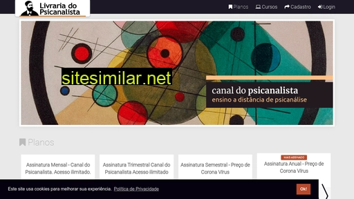 canaldopsicanalista.com.br alternative sites
