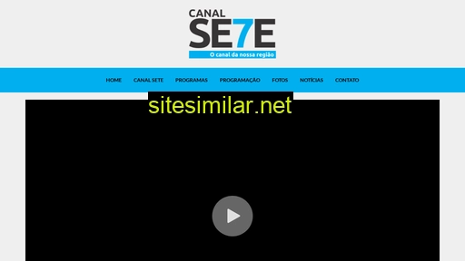 canalsete.com.br alternative sites