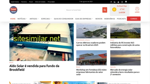 canalsolar.com.br alternative sites