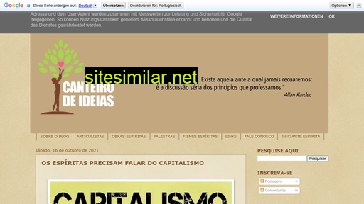 canteiroideias.com.br alternative sites