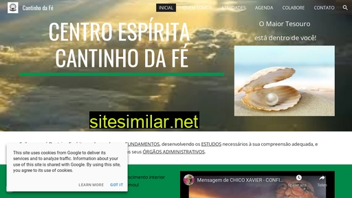 cantinhodafe.org.br alternative sites