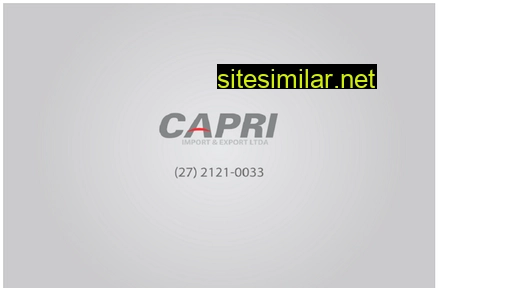 capriimport.com.br alternative sites