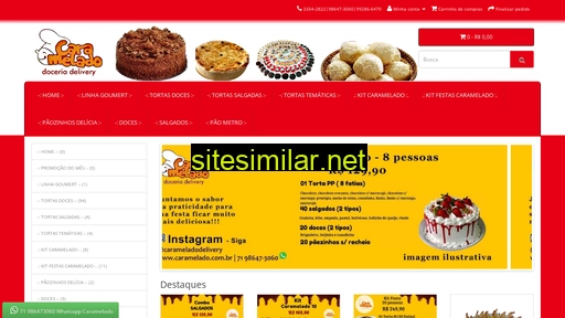 caramelado.com.br alternative sites