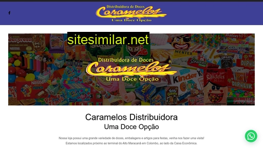 caramelos.com.br alternative sites