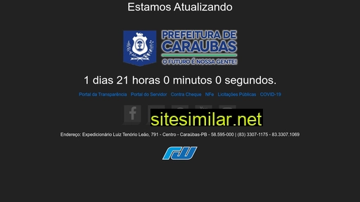 caraubas.pb.gov.br alternative sites