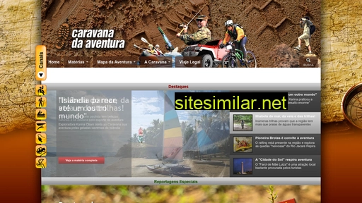 caravanadaaventura.com.br alternative sites