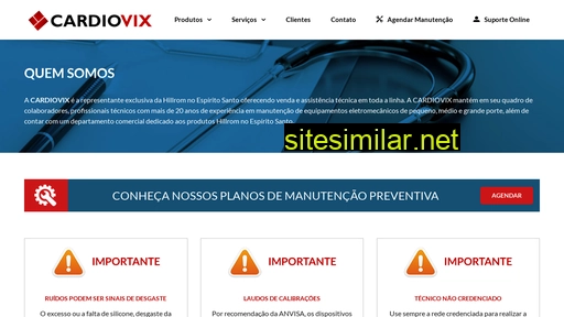 cardiovix.com.br alternative sites