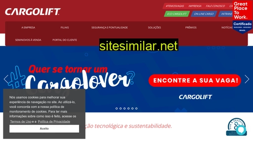 cargolift.com.br alternative sites