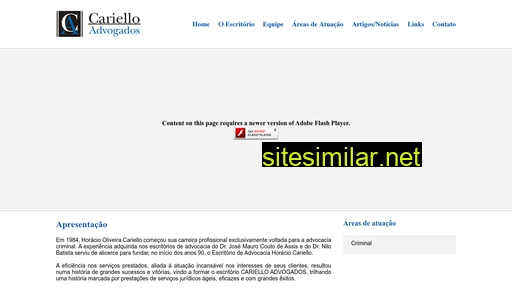 cariello.adv.br alternative sites