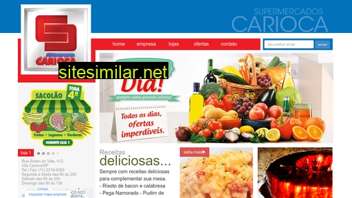 cariocasupermercados.com.br alternative sites