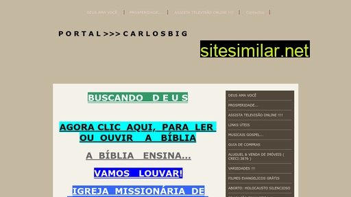 carlosbig.com.br alternative sites