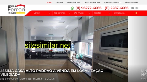 carlosferrariimoveis.com.br alternative sites