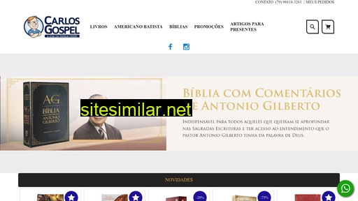 carlosgospel.com.br alternative sites