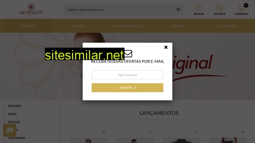 carmesinstore.com.br alternative sites