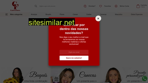 carolflores.com.br alternative sites