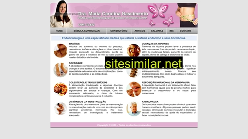 carolinanascimento.com.br alternative sites