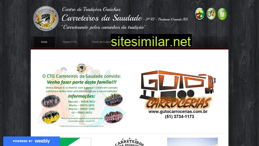 carreteirosdasaudade.com.br alternative sites
