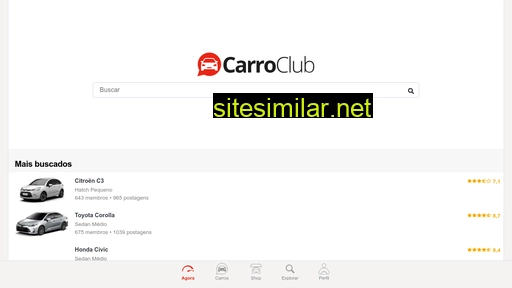 carroclub.com.br alternative sites