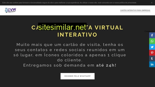cartaodevisitaweb.com.br alternative sites