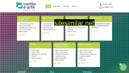 cartaoearte.com.br alternative sites