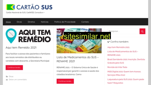 cartaosus.pro.br alternative sites