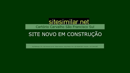 cartoriocarvalho.com.br alternative sites