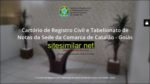 cartoriocatalao.com.br alternative sites