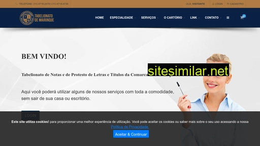 cartoriodemairinque.com.br alternative sites