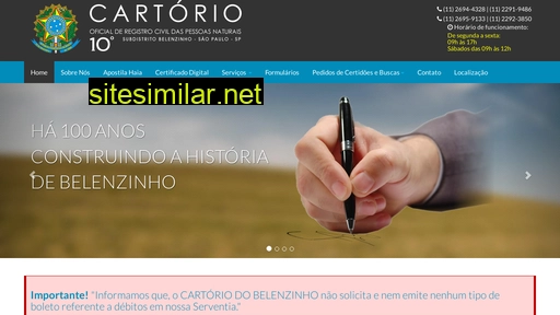 cartoriodobelenzinho.com.br alternative sites