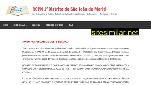 cartoriomeriti.com.br alternative sites