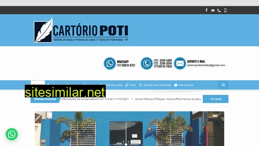cartoriopoti.com.br alternative sites