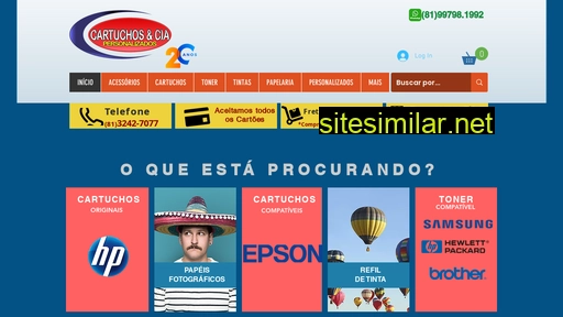 cartuchoseciavirtual.com.br alternative sites