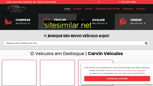 carvinveiculos.com.br alternative sites