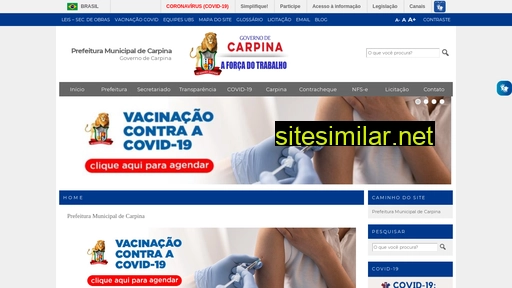 carpina.pe.gov.br alternative sites