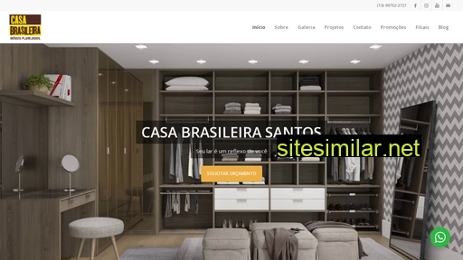 casabrasileirasantos.com.br alternative sites