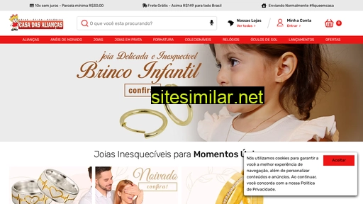 casadasaliancas.com.br alternative sites