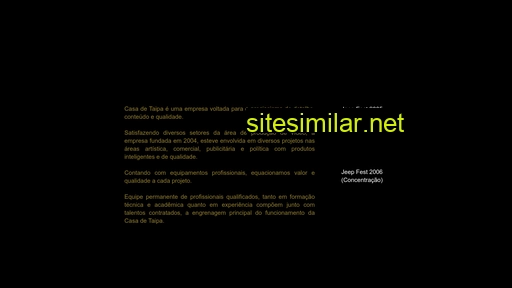 casadetaipa.com.br alternative sites