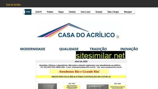 casadoacrilico.com.br alternative sites