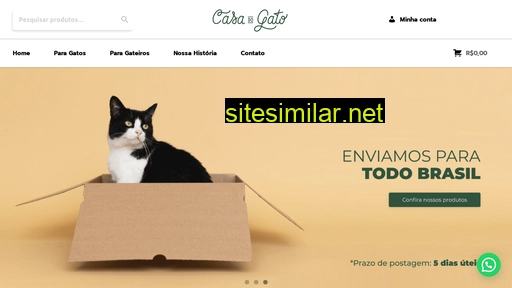 casadogatocatshop.com.br alternative sites