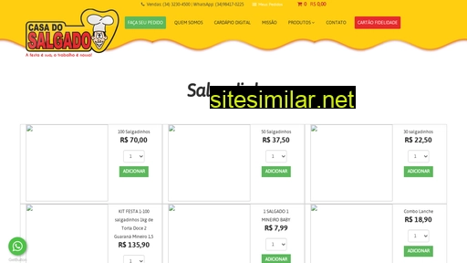 casadosalgadoecia.com.br alternative sites