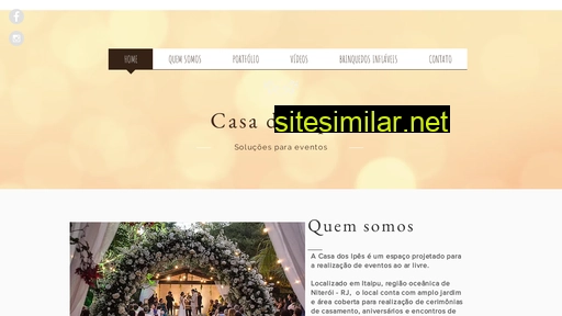 casadosipeseventos.com.br alternative sites