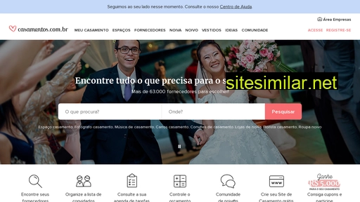 casamentos.com.br alternative sites
