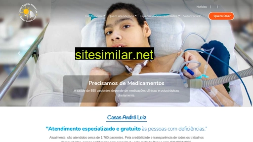casasandreluiz.org.br alternative sites